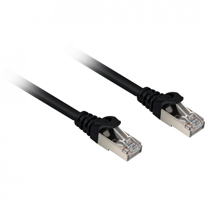 Sharkoon Cat.6a SFTP networking cable Black 15 m Cat6a S/FTP (S-STP)