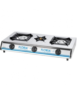 Floria ZLN8472 Gāzes plīts 3 degļi