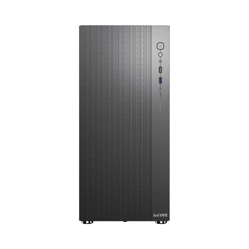 1St Cool Obudowa 1stCOOL 1stCOOL dėklas GAMER 4, Mid Tower, AU, USB 3.0, USB-C, 2x120mm, bez baro, melns – 2