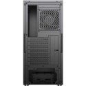 1St Cool Obudowa 1stCOOL 1stCOOL kaitse GAMER 4, Mid Tower, AU, USB 3.0, USB-C, 2x120mm, ilma toiteplokita, must