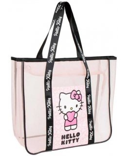 Hello Kitty Beach Bag Pink 62.0 x 39.0 x 20.0 cm