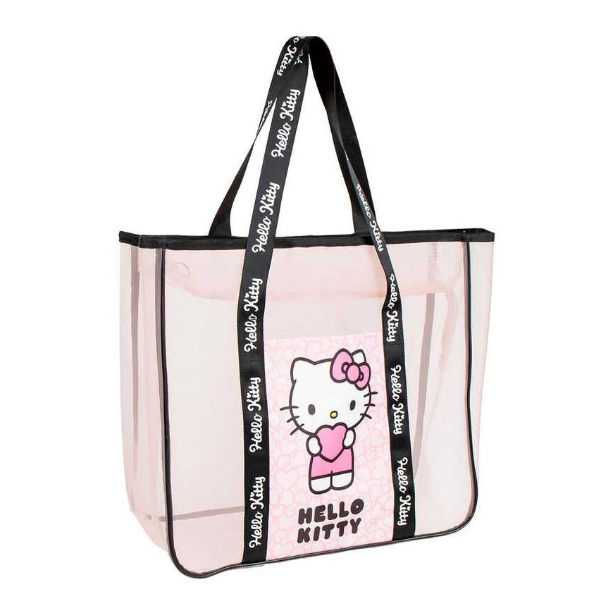 Hello Kitty Beach Bag Pink 62.0 x 39.0 x 20.0 cm