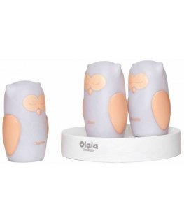 Olala Boutique 3 светодиодные лампы для кроватей "Olala" - сова, легкий путь