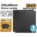 Ingco abrasiivpaber P240 230 x 280mm, 50 tk Ingco abrasiivpaber P240 230 x 280mm, 50 tk