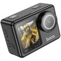 HOCO sportinė kamera su dvigubu ekranu 1,3" + 2" 4K/30fps DV101 juodas HOCO sportinė kamera su dvigubu ekranu 1,3" + 2" 4K/30fps DV101 juodas