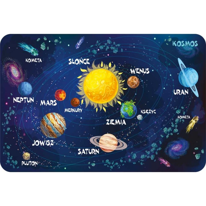 Marko Dywan vaikams ultra minkštas 100x150 - Kosmos | kosminė kolekcija – 2