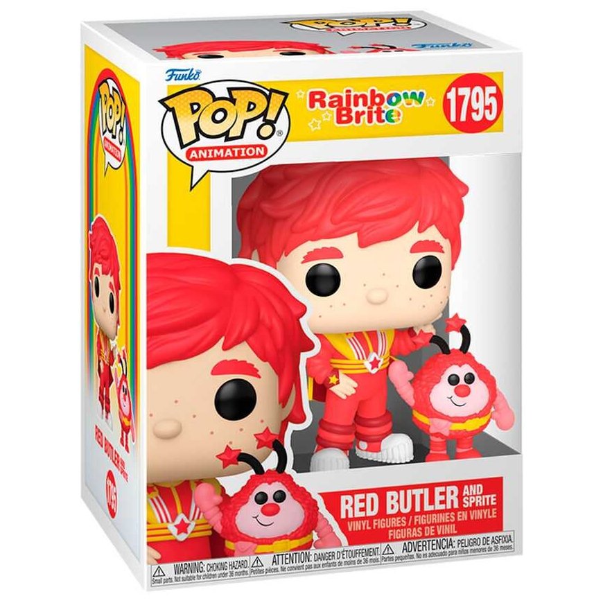 Funko POP figūrėlė Vaivorykštė Brite ir Sprite Raudona Butler ir Sprite