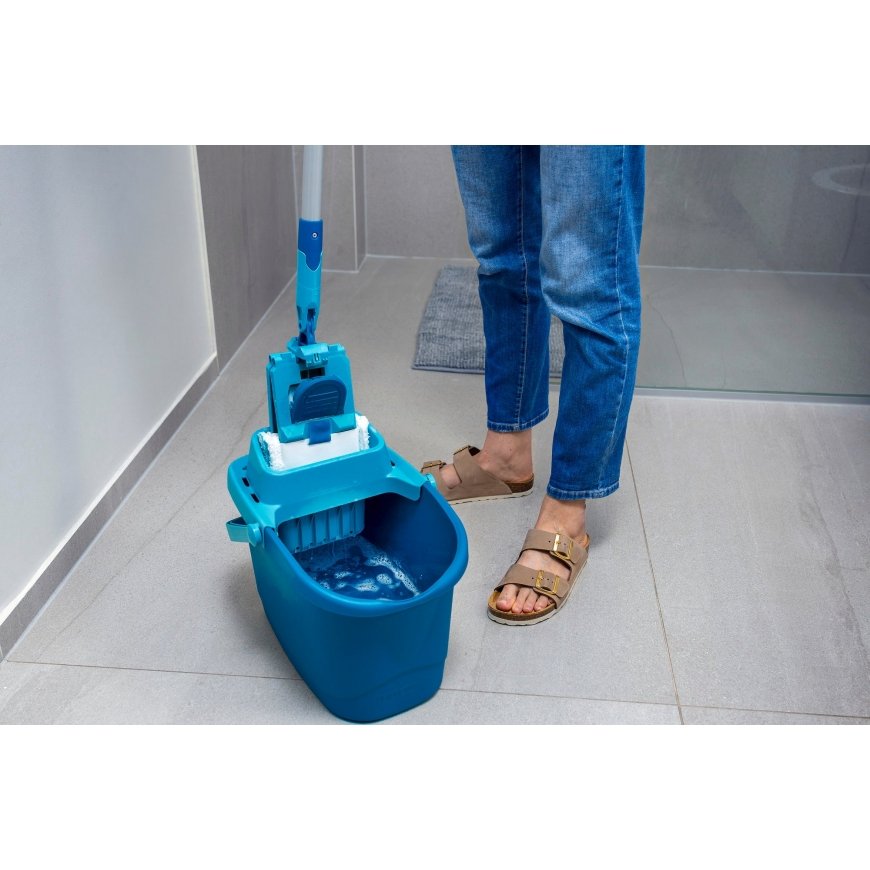 Leifheit POWER CLEAN mopping system/bucket Blue – 3