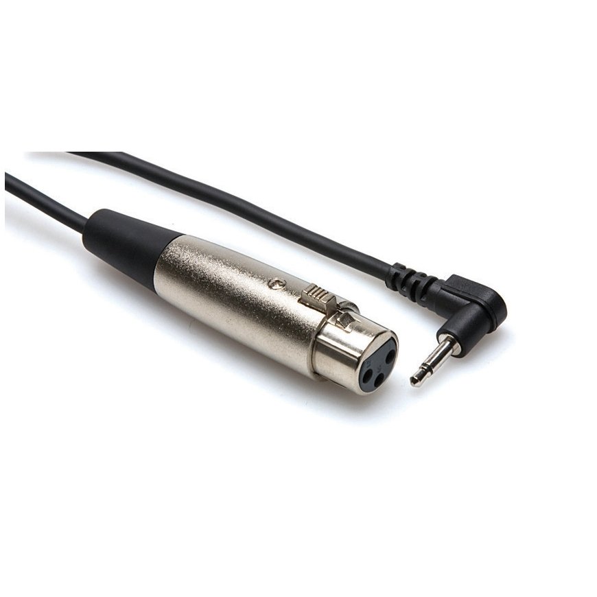 Hosa Technology XVM-305F garso kabelis 1,52 m 3.5mm XLR (3-pin) Juoda