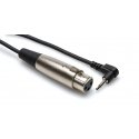 Hosa Technology XVM-305F audiokaapeli 1,52 m 3.5mm XLR (3-pin) musta Hosa Technology XVM-305F audiokaapeli 1,52 m 3.5mm XLR (3-pin) musta