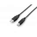 Equip USB 2.0 Type A to Type B Cable, 2.0m, Black Equip USB 2.0 Type A to Type B Cable, 2.0m, Black