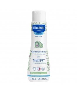 Mustela Bébé Multi-Sensorinis Putų Vonios Skystis 200 ml