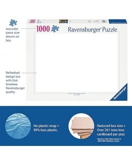 Ravensburger-palapeli. Kävely maalaistietä pitkin.
