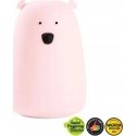 Plexido Big Bear silicone lamp pink
