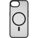 FoneKit MagSafe-compatible Soft Touch protective case, iPhone 16e, black/grey FoneKit MagSafe-compatible Soft Touch protective case, iPhone 16e, black/grey
