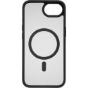 Dėklas FoneKit MagSafe suderinamas Soft Touch apsauginis dėklas, iPhone 16e, juodas/pilkas
