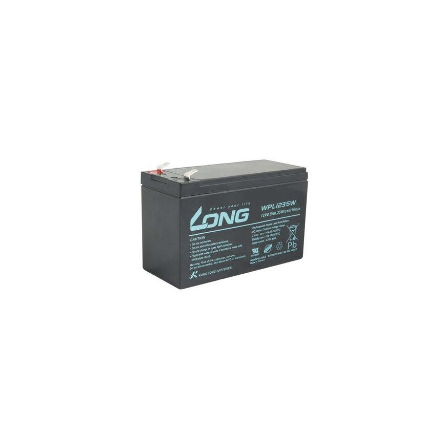 Ilgs 12V 8,5Ah svina akumulators F2 HighRate LongLife 9 gadi