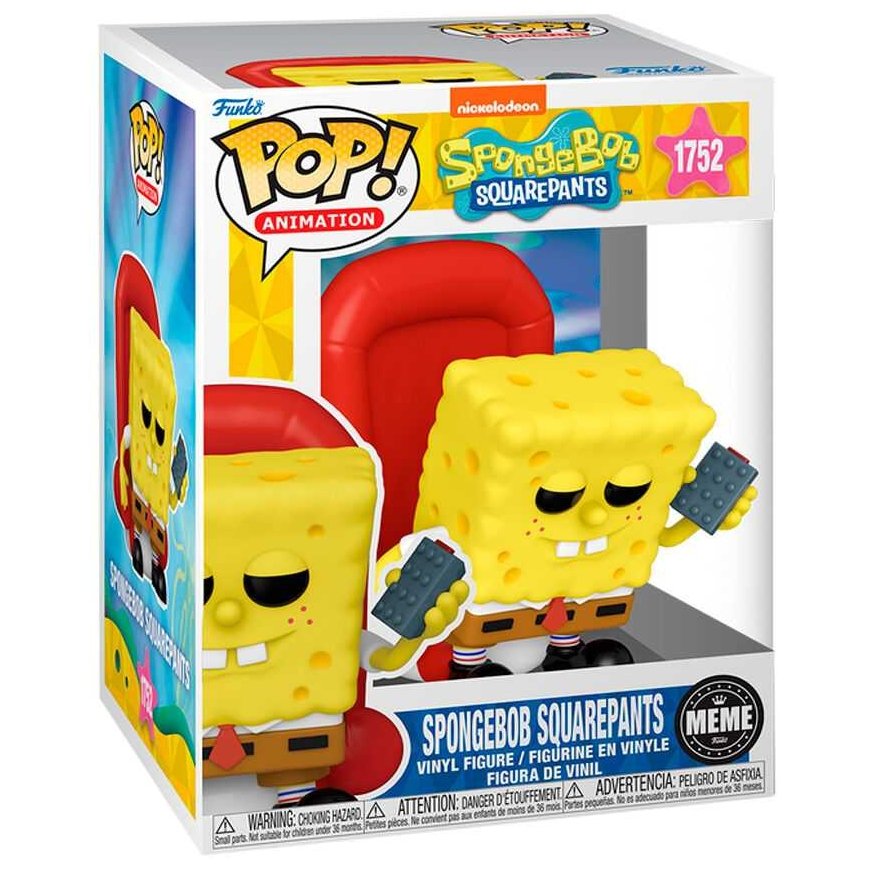 Funko POP figuur Premium Meme Spongebob Squarepants - Spongebob Squarepants