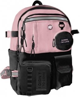 Backpack YES T-107 Pink, 430x290x140 mm