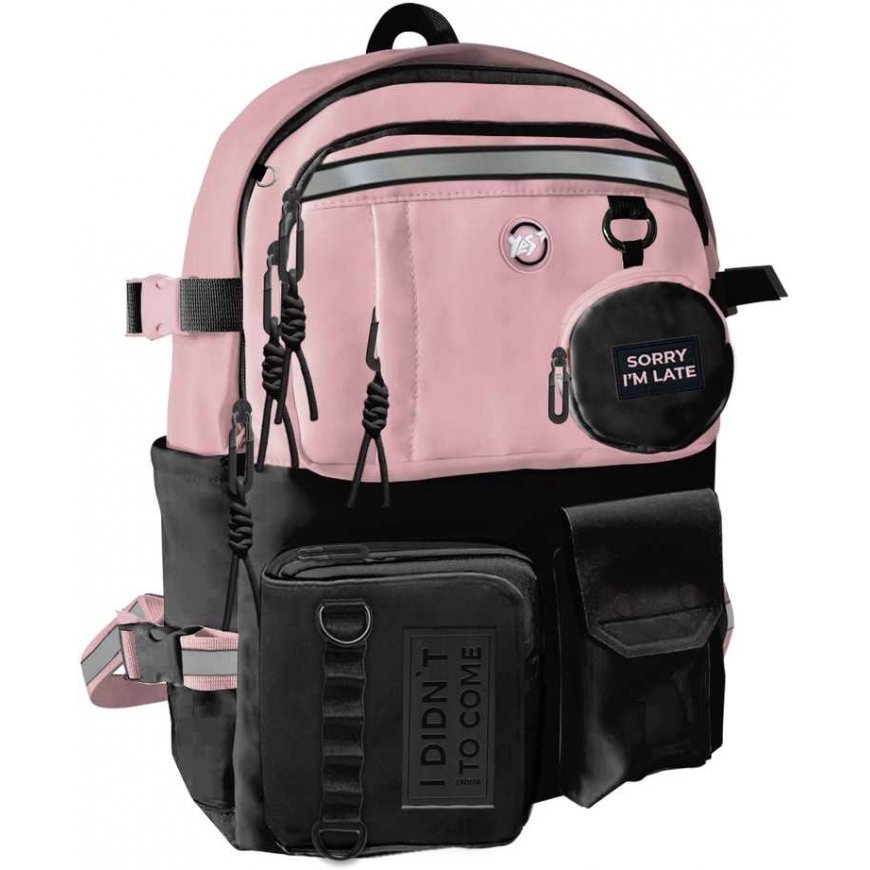 Backpack YES T-107 Pink, 430x290x140 mm