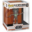 Funko POP figūra Deluxe Star Wars The Mandalorian IG-12 su Grogu Funko POP figūra Deluxe Star Wars The Mandalorian IG-12 su Grogu