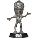 Funko POP figūra Deluxe Star Wars The Mandalorian IG-12 su Grogu Funko POP figūra Deluxe Star Wars The Mandalorian IG-12 su Grogu