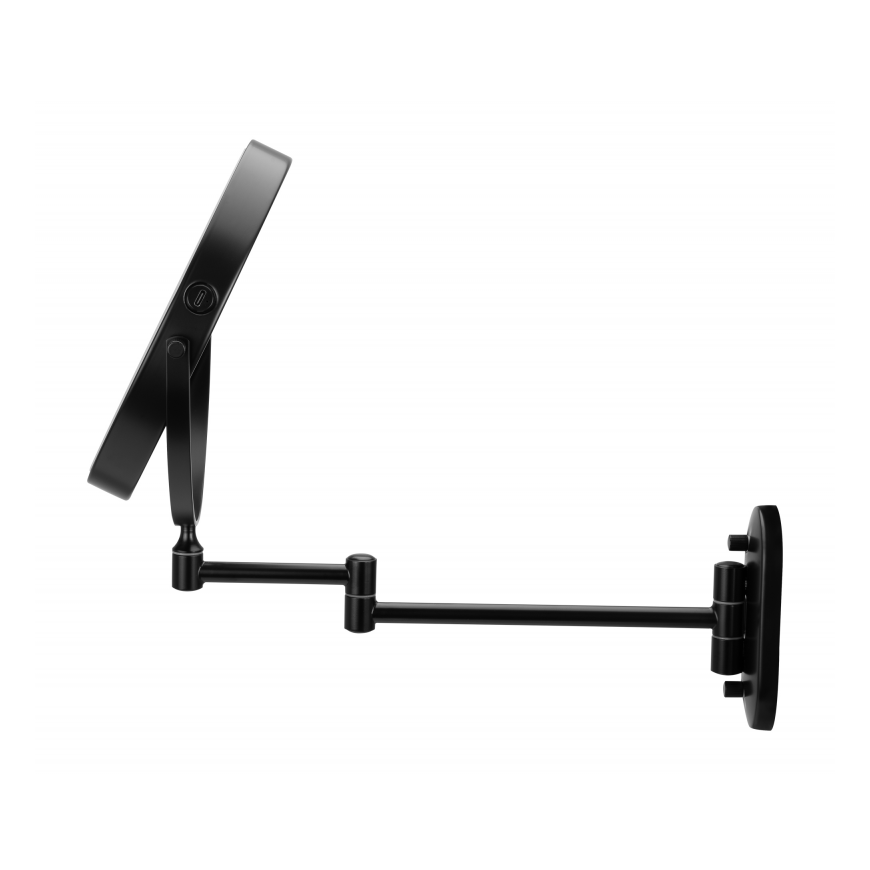 Humanas HS-BM01 Bathroom Mirror with LED Lights - Black – 2