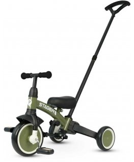 Qplay Triratis dviratukas Stager 3w1 Žalias