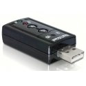 DeLOCK 61645 гендерный адаптер USB 2.0 2x 3,5 Черный DeLOCK 61645 гендерный адаптер USB 2.0 2x 3,5 Черный