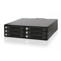 Icy Dock MB996SK-6SB drive bay panel Black
