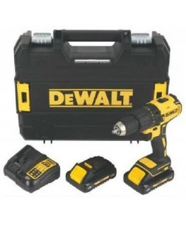 Smūginis suktuvas-gręžtuvas DeWalt DCD778L2T 18 V 2x3,0 Ah akum.