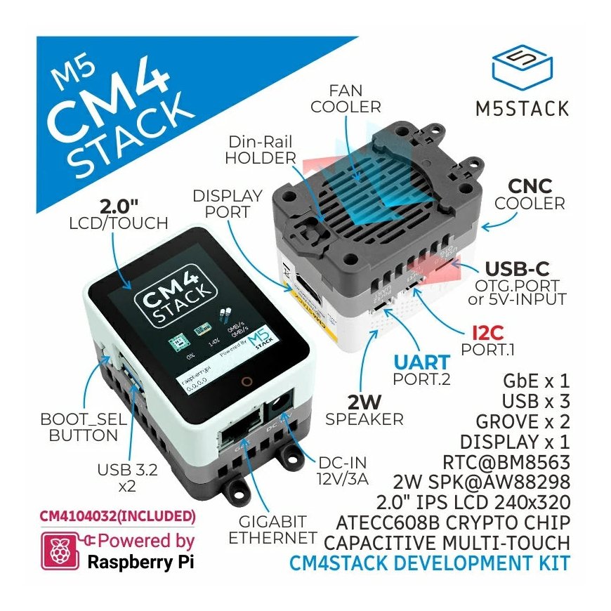 M5Stack K127-EU arendusplaadi tarvik Mikrokontroller Must – 2