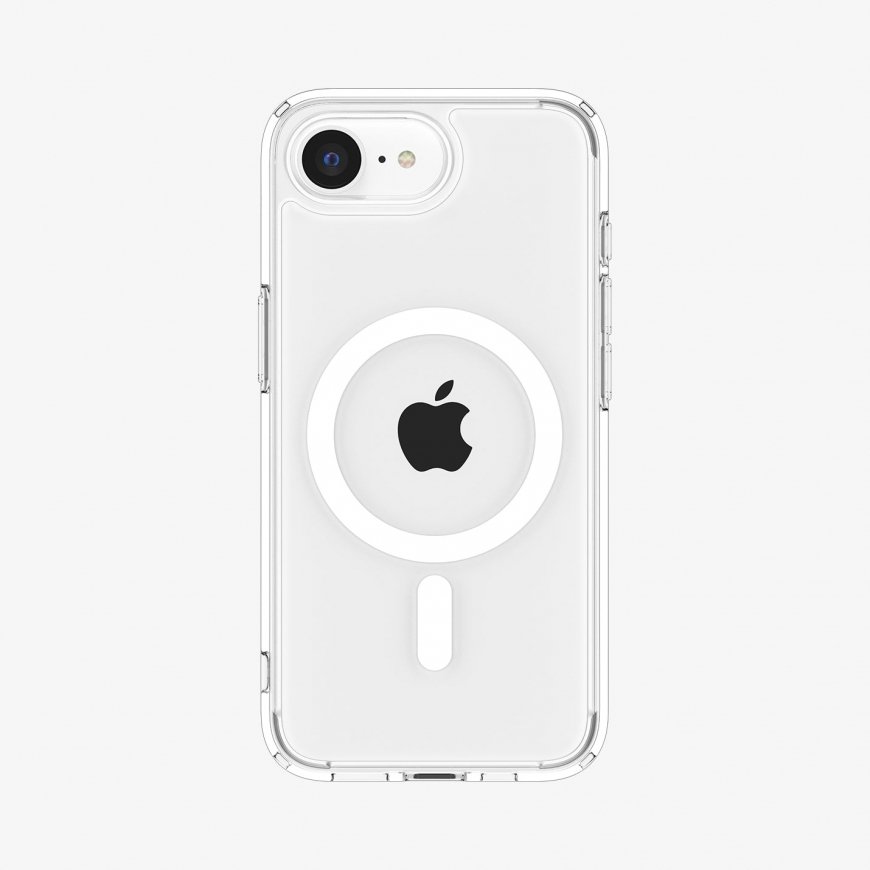Spigen Ultra Hybrid (MagFit) mobiliojo telefono dėklas 15,5 cm (6.1") Permatomas, Balta