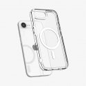 Spigen Ultra Hybrid (MagFit) mobilo telefonu apvalks 15,5 cm (6.1") Aploksne Caurspīdīgs, Balts Spigen Ultra Hybrid (MagFit) mobilo telefonu apvalks 15,5 cm (6.1") Aploksne Caurspīdīgs, Balts
