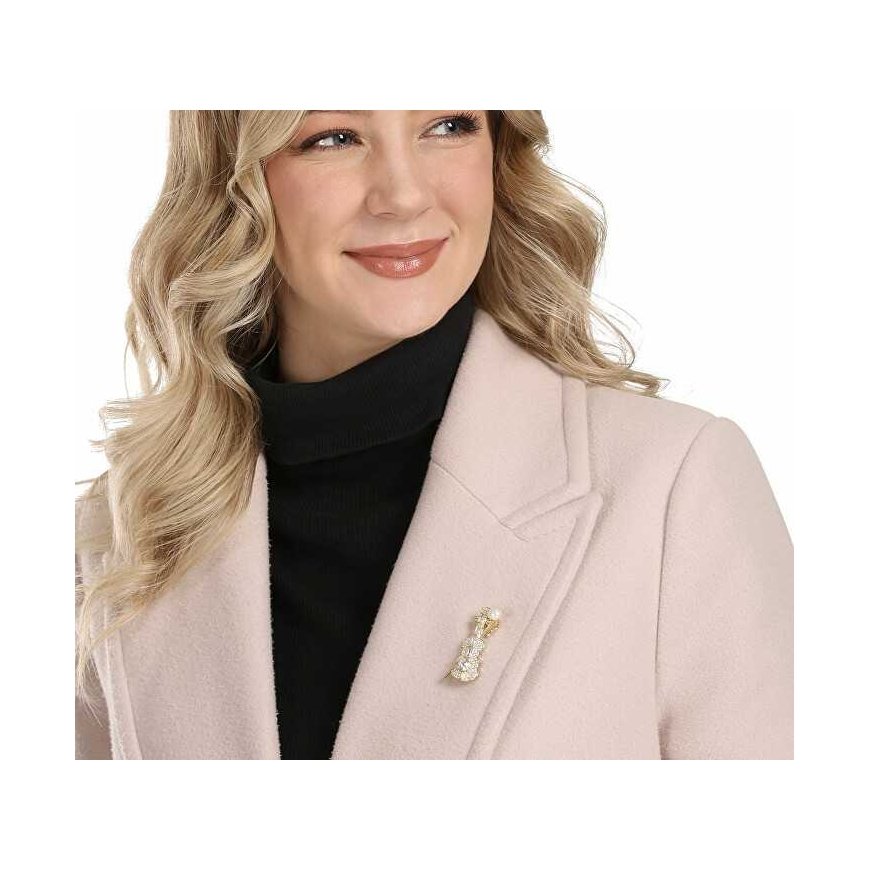 Jwl Luxury Pearls Blizganti perlų sagė smuikui JL0871 – 2