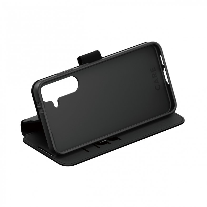PanzerGlass CARE by ® Feature Wallet Case w. Kickstand Samsung Galaxy S24 FE 5G mobilo telefonu apva