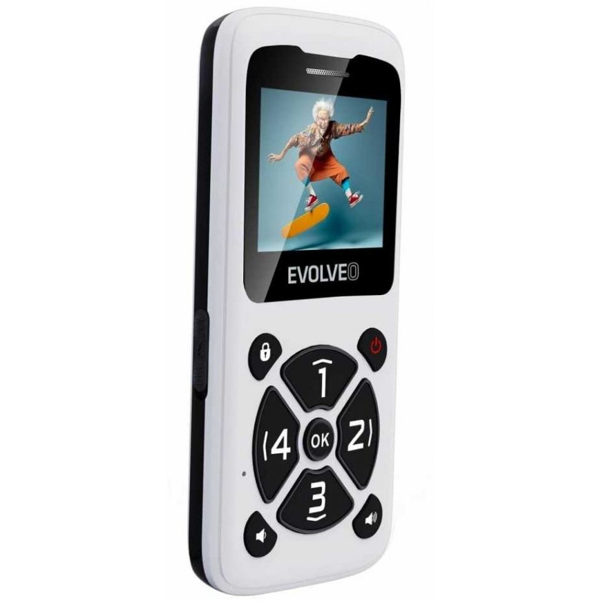 EVOLVEO Mobile phone for seniors EasyPhone ID, white – 5