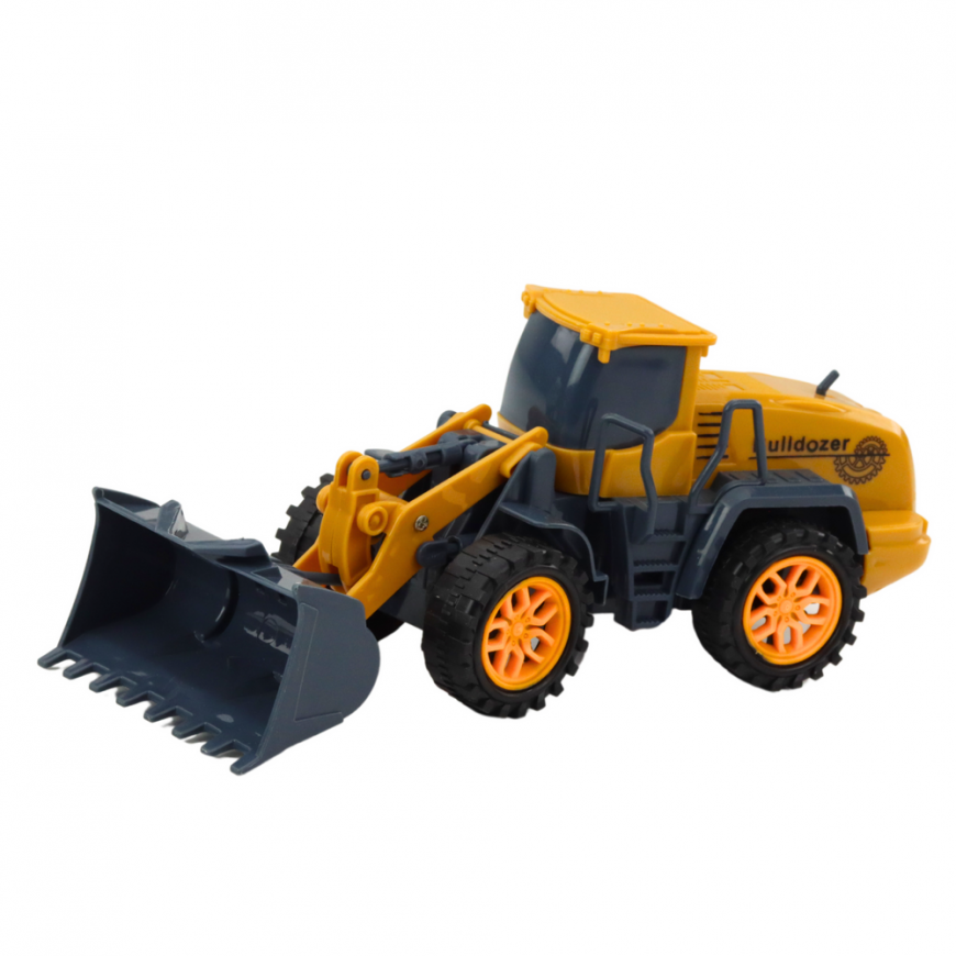 Lean Toys Nuotolinio valdymo RC vilkikas su ekskavatoriaus šviesomis ir garsais 1:24 – 4