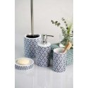 Bathroom dispenser for liquid soap, container with pump and decorative pattern - 360 ml, WENKO Bathroom dispenser for liquid soap, container with pump and decorative pattern - 360 ml, WENKO