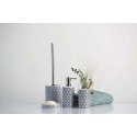 Bathroom dispenser for liquid soap, container with pump and decorative pattern - 360 ml, WENKO Bathroom dispenser for liquid soap, container with pump and decorative pattern - 360 ml, WENKO