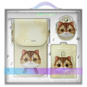 Nimmy Rinkinys 3in1 dėklas telefonui + krepšys + daiktų ieškikliui dėklas telefonui haki spalvos Big Eyed Pet 2.0 Cat Nimmy Rinkinys 3in1 dėklas telefonui + krepšys + daiktų ieškikliui dėklas telefonui haki spalvos Big Eyed Pet 2.0 Cat