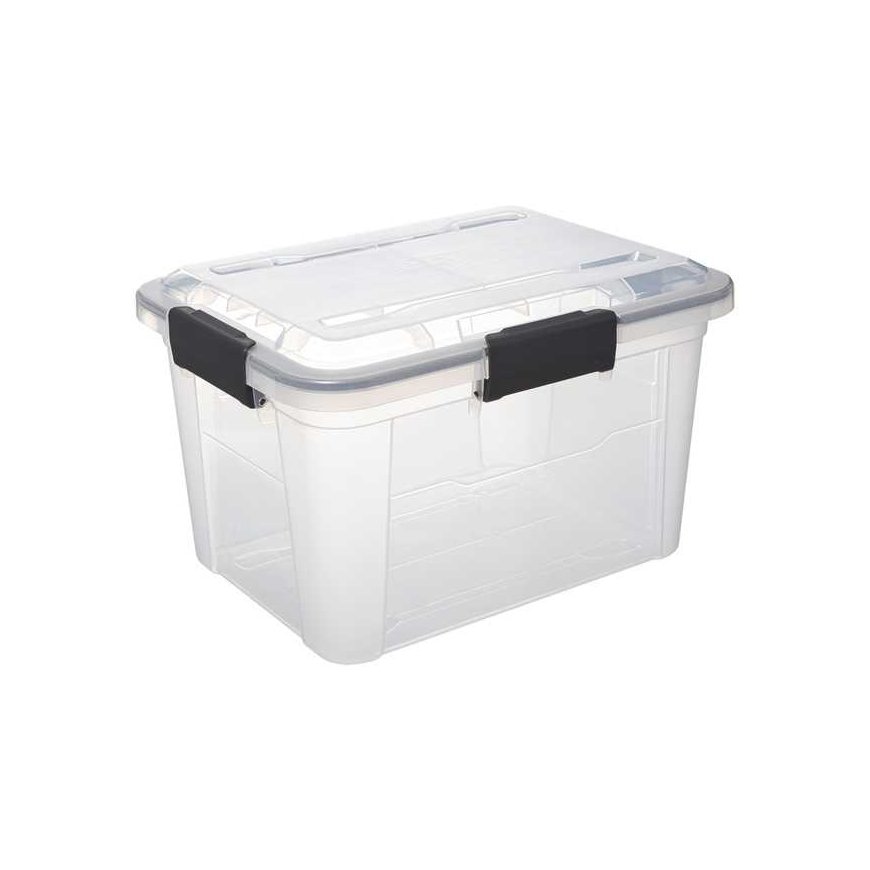 5five Simply Smart Plastic Container with Lid PROTECT, 18 l