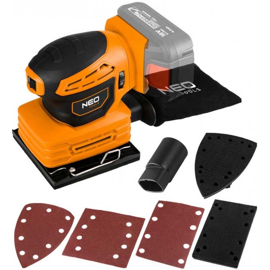 Neo Tools Energy+ 18V 3-in-1 orbitālais