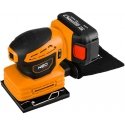 Neo Tools Energy+ 18V 3-in-1 orbitālais slīpmašīna, bez akumulatora Neo Tools Energy+ 18V 3-in-1 orbitālais slīpmašīna, bez akumulatora