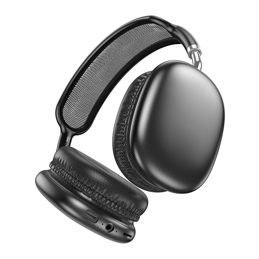 Borofone austiņas BO22 Plus Elegant bluetooth pelēkā krāsā – 2