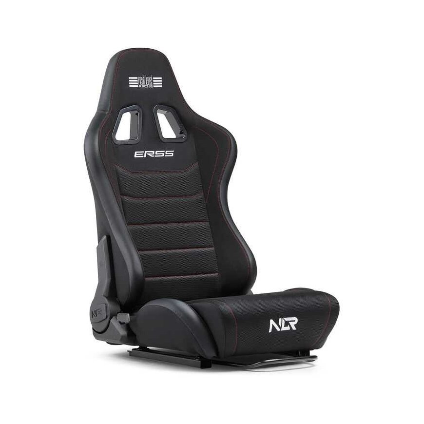 Next Level Racing | SIMAERO Mesh Fabric | Reclining Seat | ERS5 Elite Fabric & SimAero Mesh Edition | Black