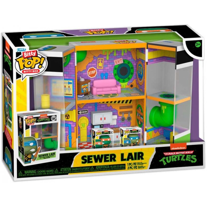Funko Bitty POP -laatikkohahmo Ninja Turtles Viemäripesä – 2