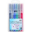 MARVY stylish fine tip pens 4900-6A "Le Pen Pigment" Pastel, 6pcs. MARVY stylish fine tip pens 4900-6A "Le Pen Pigment" Pastel, 6pcs.