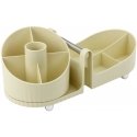 Lean Cosmetics Organizer Office Accessories Handle rusvai gelsvas Lean Cosmetics Organizer Office Accessories Handle rusvai gelsvas