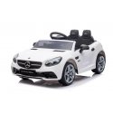 Lean Cars Dvivietis sähköauto lapsille Mercedes SLC 300, valkoinen